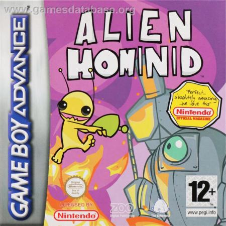Cover Alien Homonid for Game Boy Advance